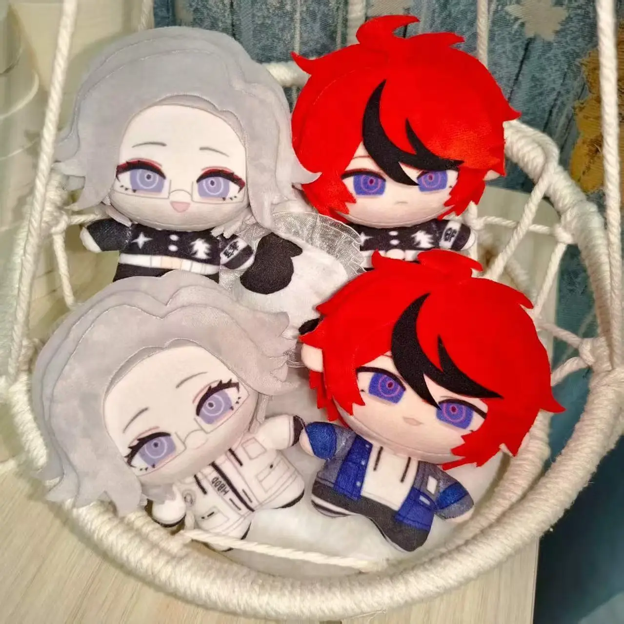 

10CM Sumino Takumi Aotuki Eito Cute Mini Starfish Body Pendant Keychain Bag Hangings Pendant Mascot Halloween Gift