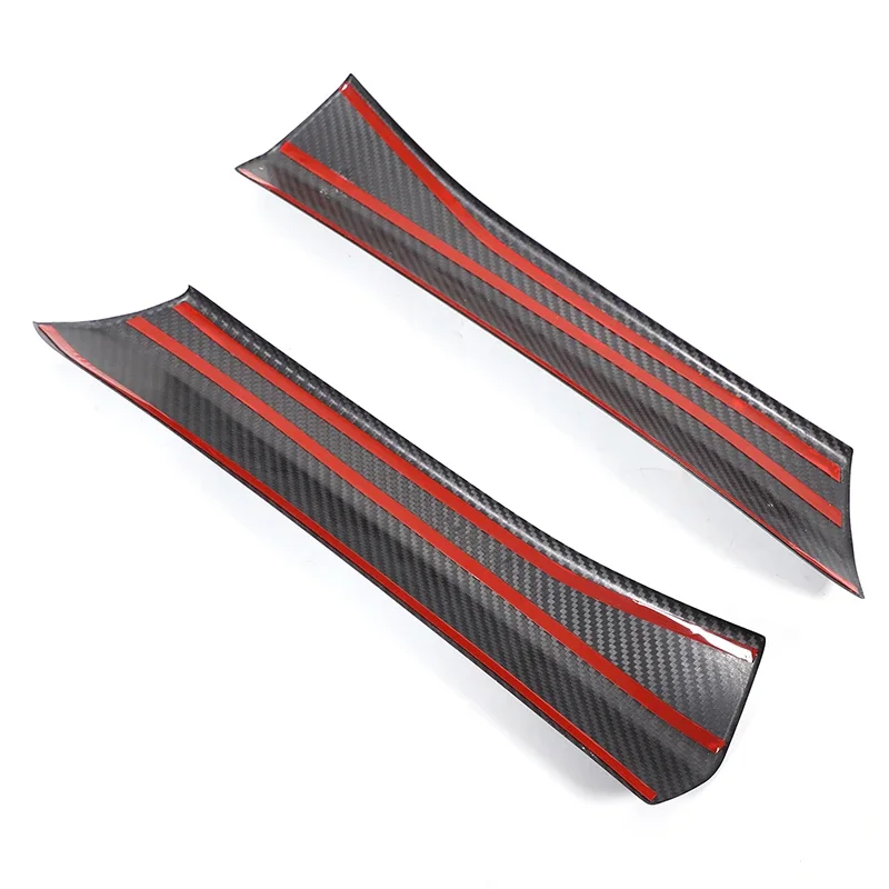 

Real Carbon Fiber Car Gear Shift Side Panel Cover Decorative Car Accessories For Subaru WRX 2022-2025 (automatic Transmission)
