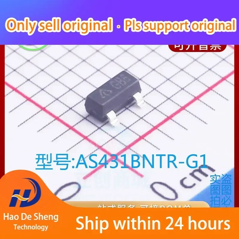 

10 шт./лот AS431BNTR-G1 логотип GB6 SOT23-3 новый оригинальный аккумулятор на складе