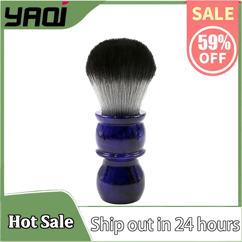 

YAQI 26MM Soft Synthetic Hair Shaving Brush Wet Shave Brushes Handmade Professional Travel Beard Care Grooming Tool