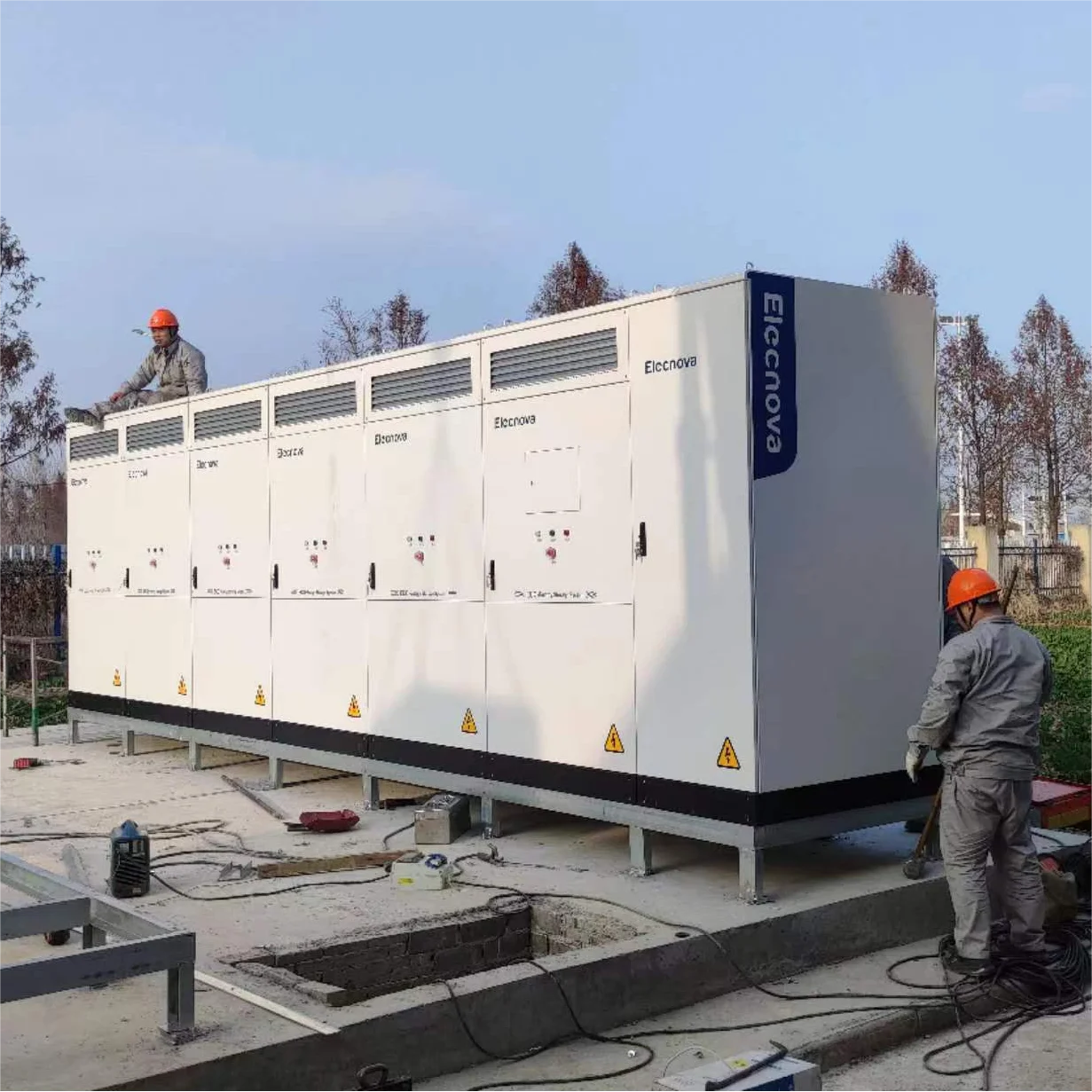 Contenedor solar del sistema de almacenamiento de energía de la batería 215KWH de BESS Lifepo4 con las celdas de batería Lifeopo4 de 280Ah