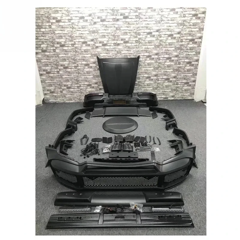 Applicable to Wide Body Kit Bumper Cover Spoiler forMercedesBenz G-Class W464 G500 G63 G55 18-22