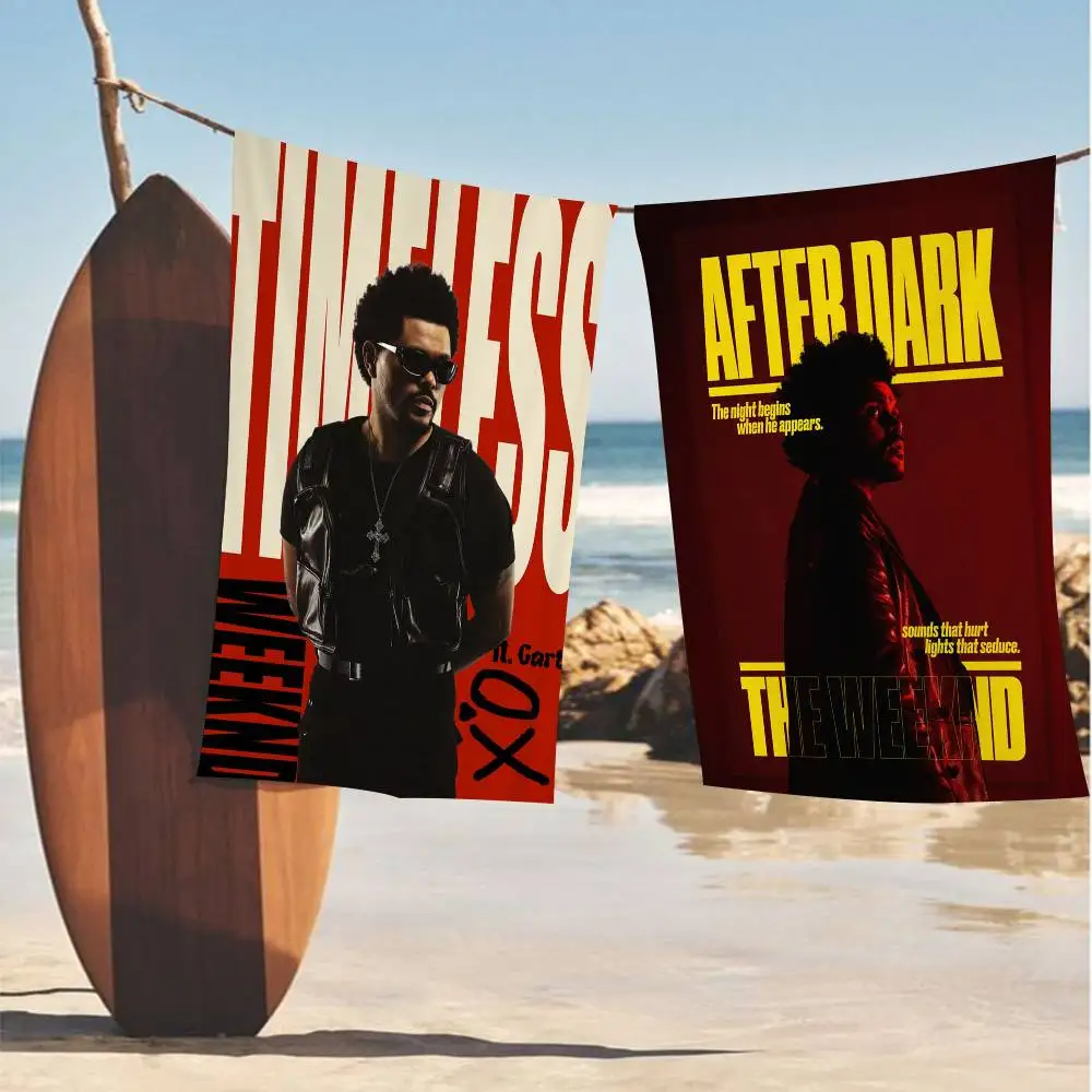 Pop Singer T-The W-Weeknd Microfiber Beach Towel Absorbent Quick dry Soft Yoga Swimming Resort Mountain Climbing Towel