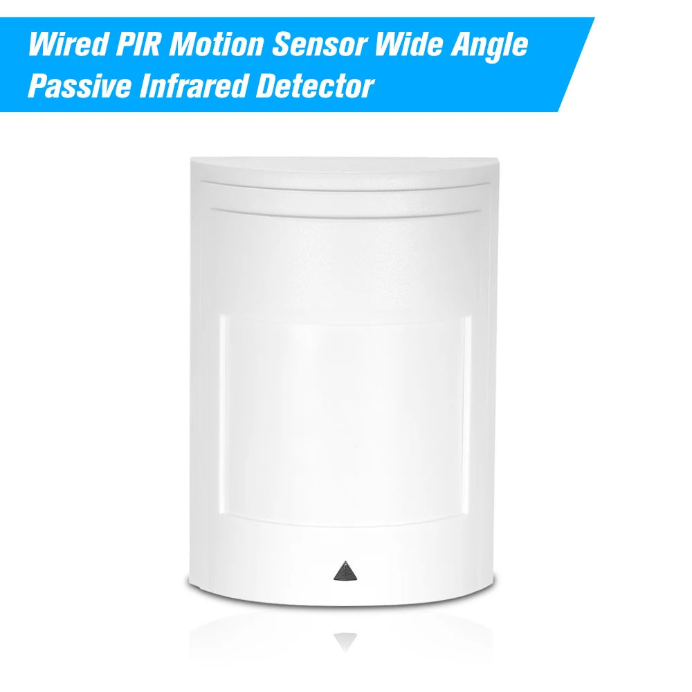 Security Alarm System Wired PIR Motion Sensor Passive Infrared Detector for Home Burglar Intrusion Prevention Detector