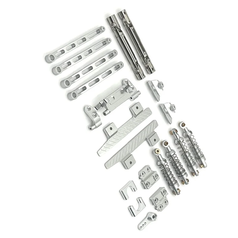 Tige de direction d'amortisseur de mise à niveau de voiture RC, ensemble d'arbre d'entraînement avant et après pour 1/12 MN82 LC79 pièces de mise à niveau de voiture RC-Y44A