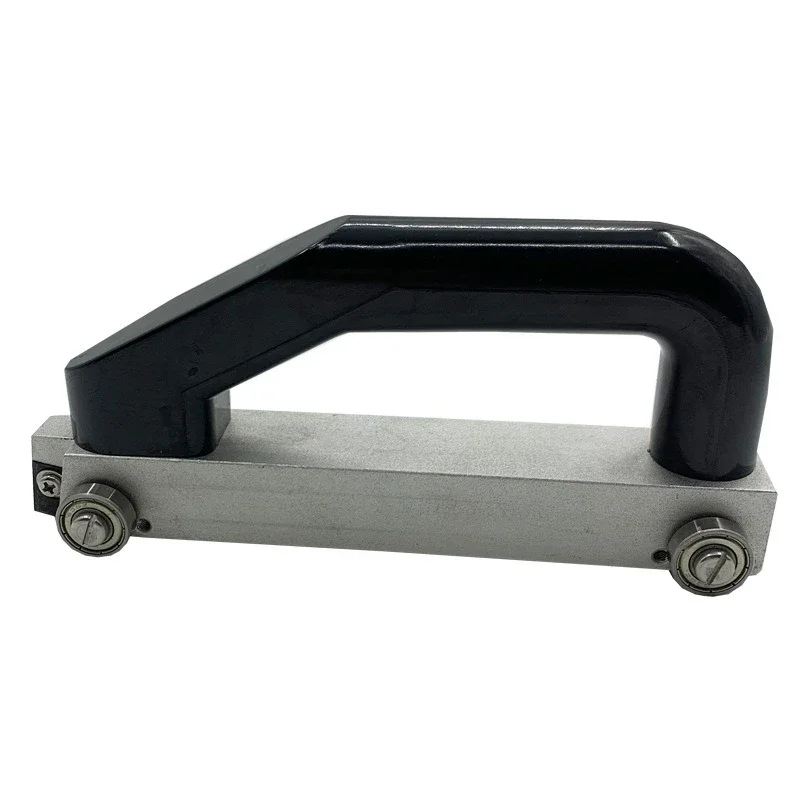 

PVC plastic sports commercial floor manual two-way slotter floor glue construction tool guide wheel U-shaped slotting knife