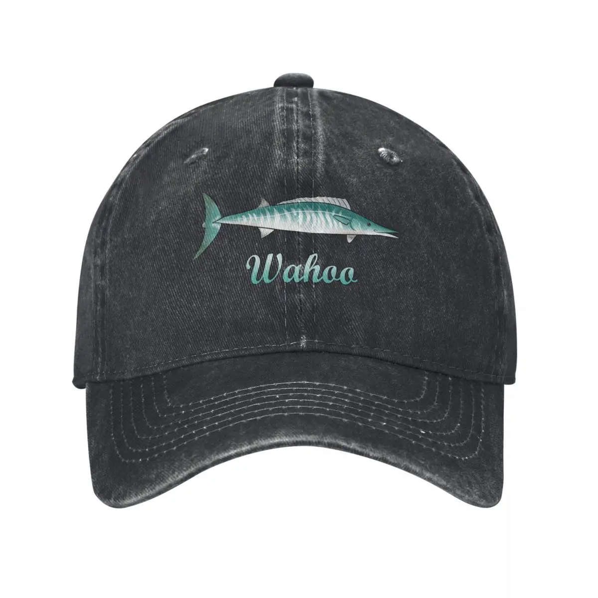 

Wahoo Fish Baseball Cap Sunhat Golf Cap Custom Cap Woman Hats Men's