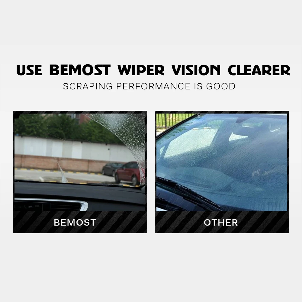 BEMOST Car Wiper Blade Natural Rubber For Toyota Corolla Wagon Hatchback Saloon Verso Fit Hook Arm Model Year From 2001 To 2014