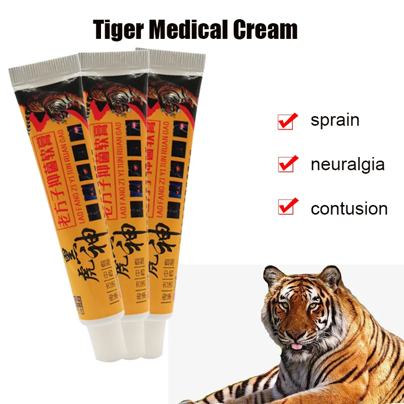 1pcs ZB 20G Tiger Balm Painkiller Medical Plaster Treatment Of Orthopedic Diseases Relief Joint/Cervical Lumbar Spine Pain