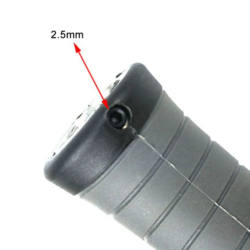 

Pair of Bike Handlebar Grips with Long and Short Lock Sleeve Covers Aluminum Alloy Lock Rings for Secure Shift Handle Grip