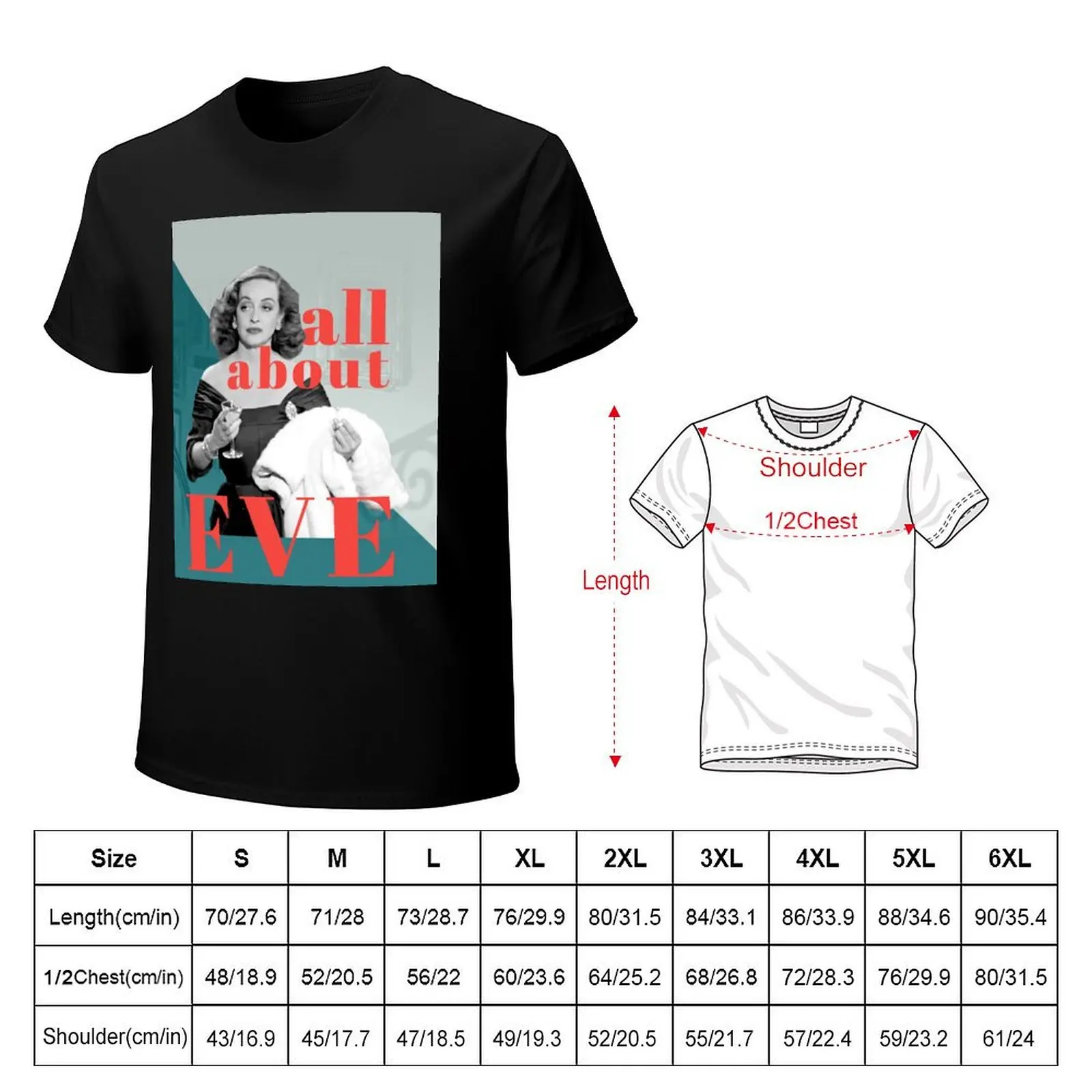 All About Eve - Joseph L. Mankiewicz T-Shirt graphic t shirt vintage summer clothes for a boy oversized t shirts for men