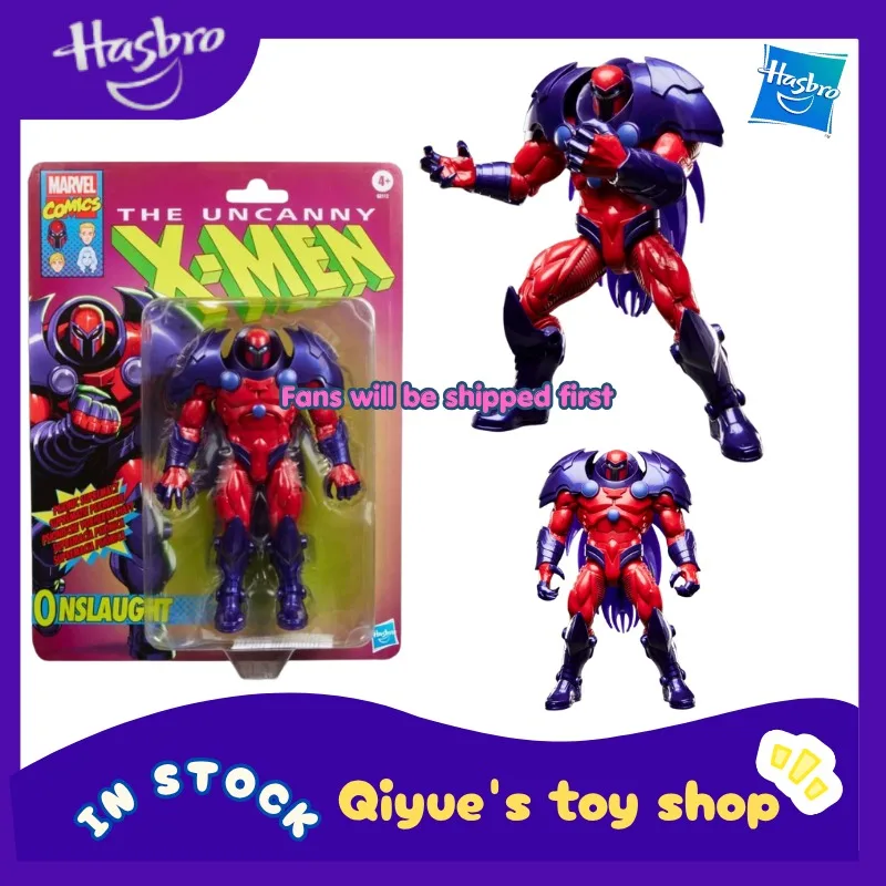 

【In Stock】Hasbro Marvel Legends Attack Deluxe Retro Hanging Card 6-Inch Movable Robot Doll Model Toy Collection Gift