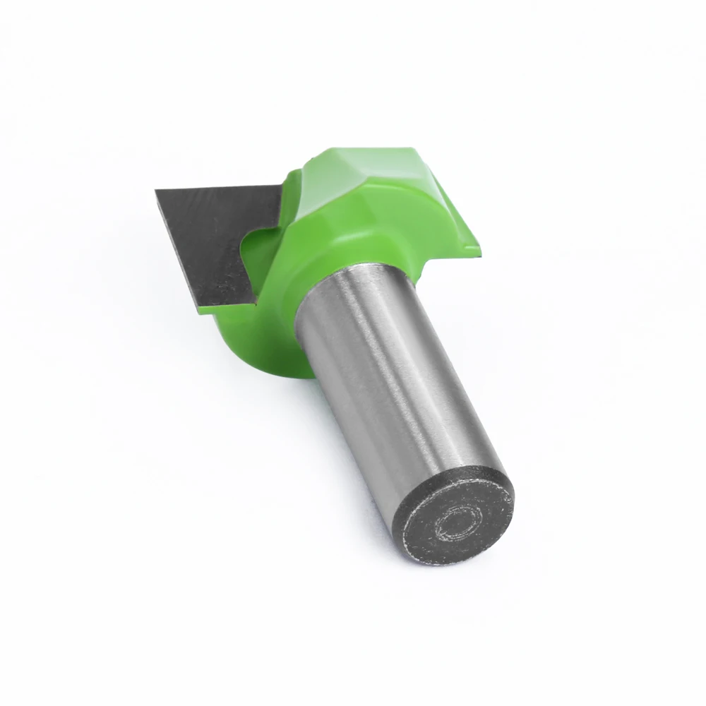 LAVIE 1pc 12mm 1/2 codolo pulizia punta inferiore punta dritta fresa pulita fresatrice per la lavorazione del legno Power Machine-C