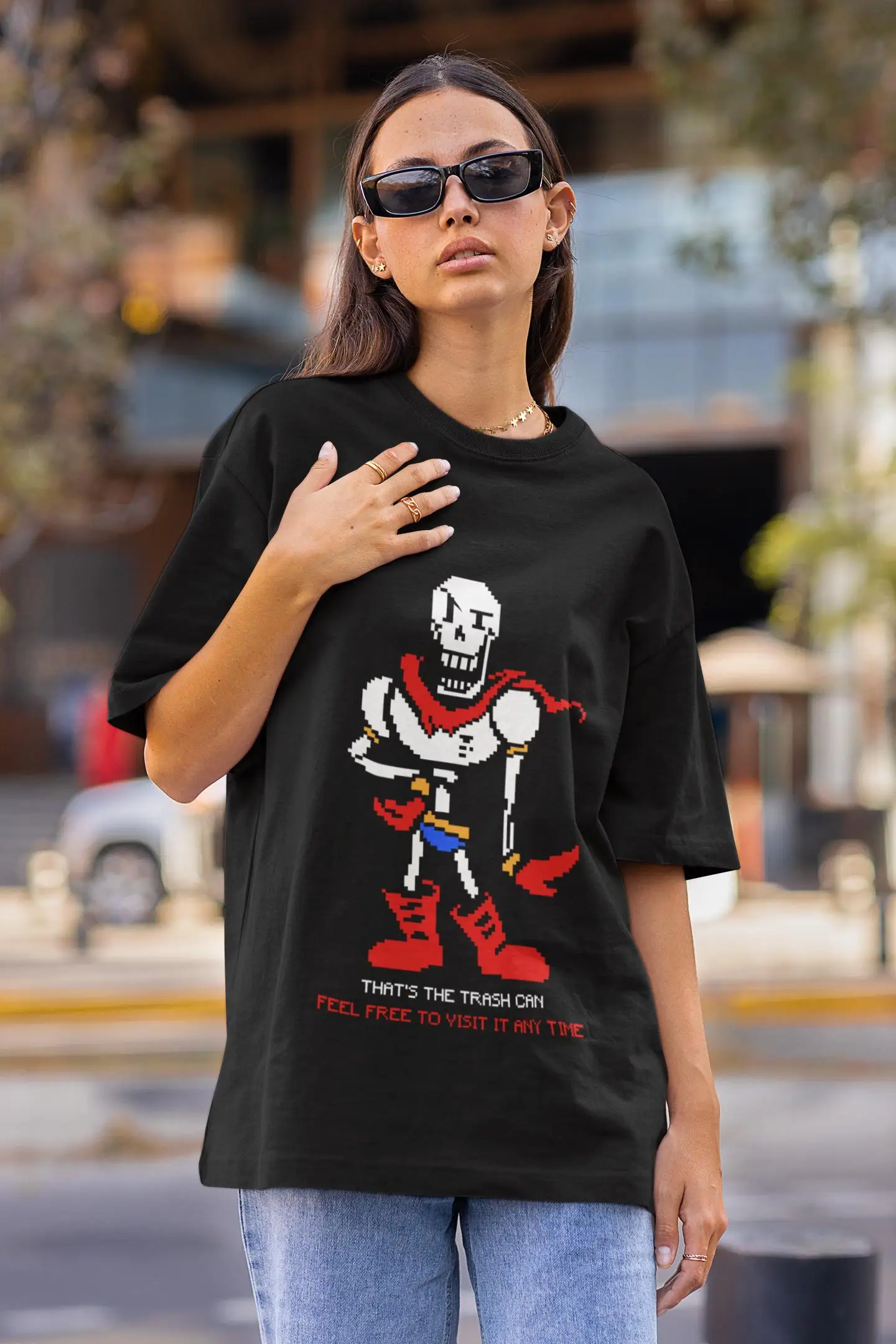 Unisex Undertale Gaming T-Shirt, Sans, Papyrus, Toriel, Undyne & Alphys Inspired Indie Shirt