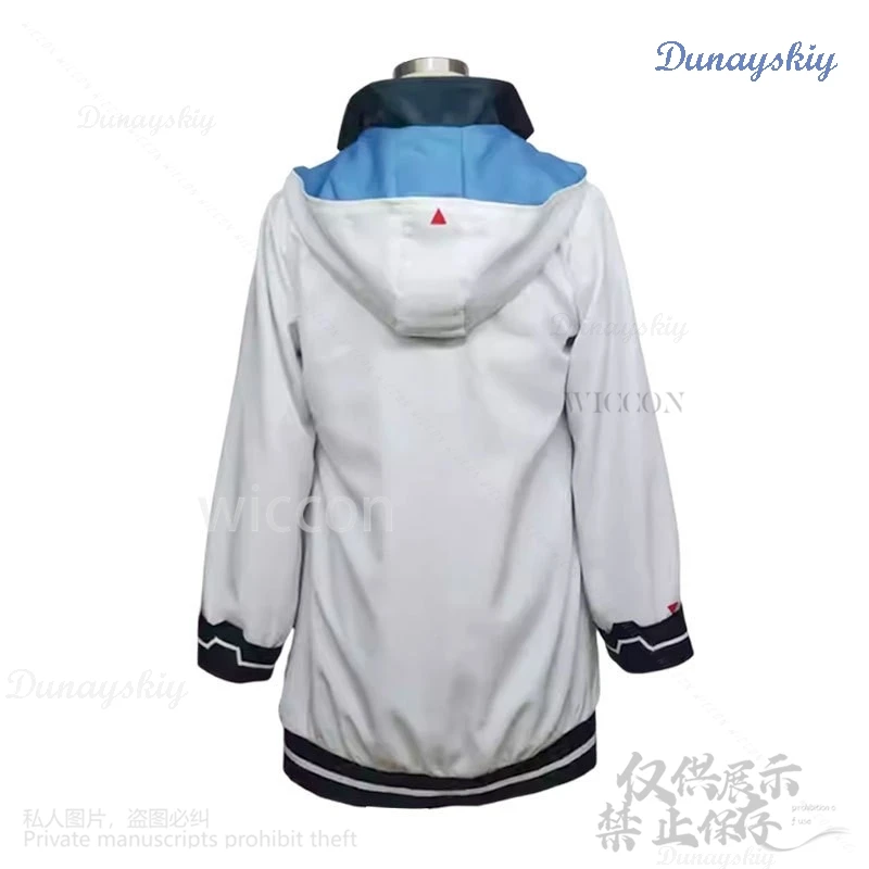 Anime Game Blue Archive Cosplay Kurosaki Koyuki Costume JK School Uniform Wear Coat Dress Lolita Wigs For Girls Woman Customized