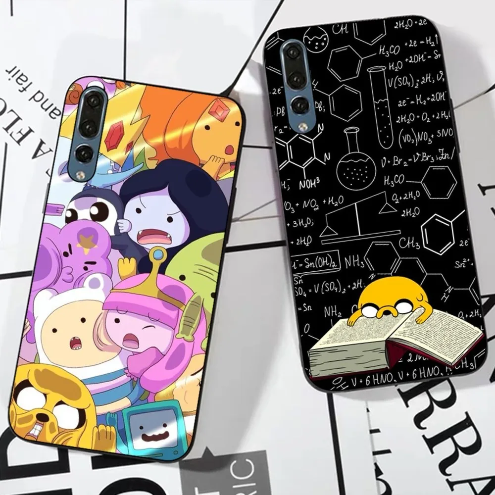 Cartoon A-Adventures T-Times Phone Case For Huawei P 8 9 10 20 30 40 50 Pro Lite Psmart Honor 10 Lite 70 Mate 20lite