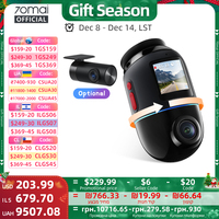 70mai Dash Cam 4K Omni X800 IMX678 360° Full View Supercapacitor 70mai X800 Built-in GPS ADAS 24H Parking Monitor AI Motion