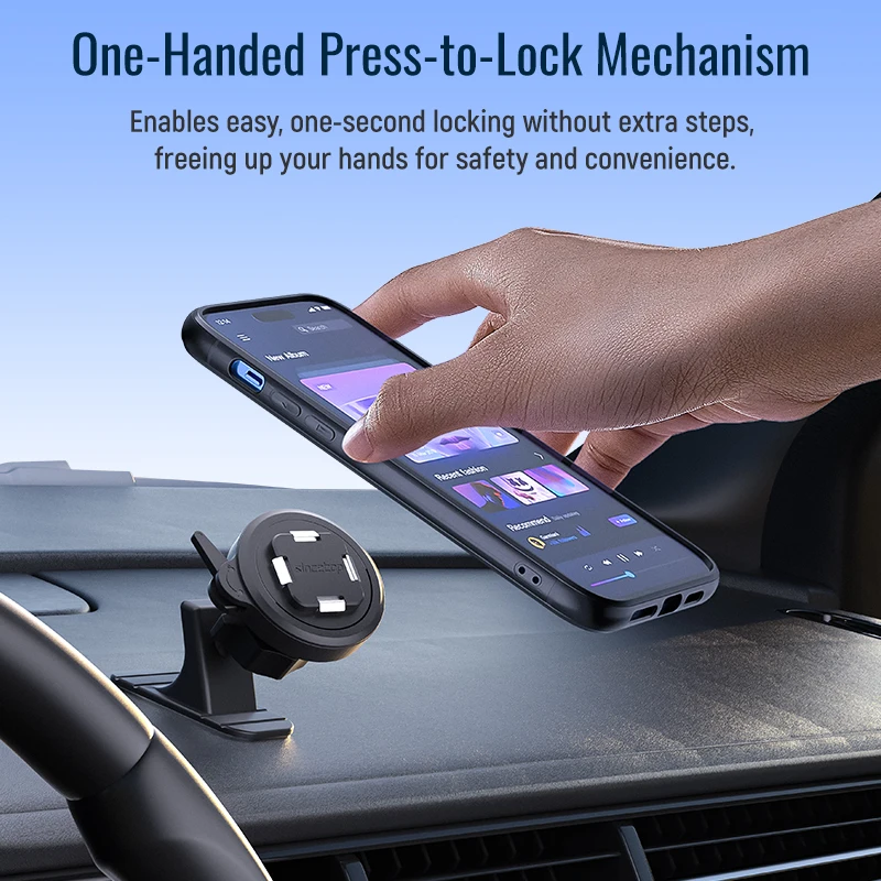 Universal Car Dashboard Mat Quick Mount รถที่วางโทรศัพท์ Pad ขาตั้งโทรศัพท์มือถือสําหรับ iPhone Samsung Xiaomi - series Q [Quad]