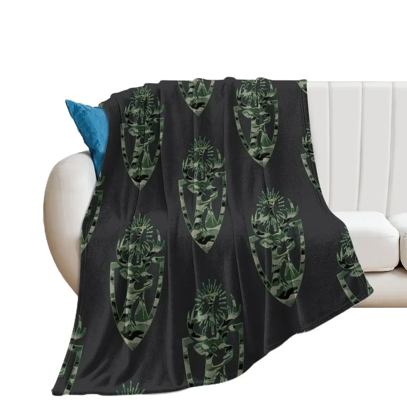 St, Hubert Hubertus Patron Saint of Hunters Stag Throw Blanket cosplay anime For Baby Thermals For Travel Blankets