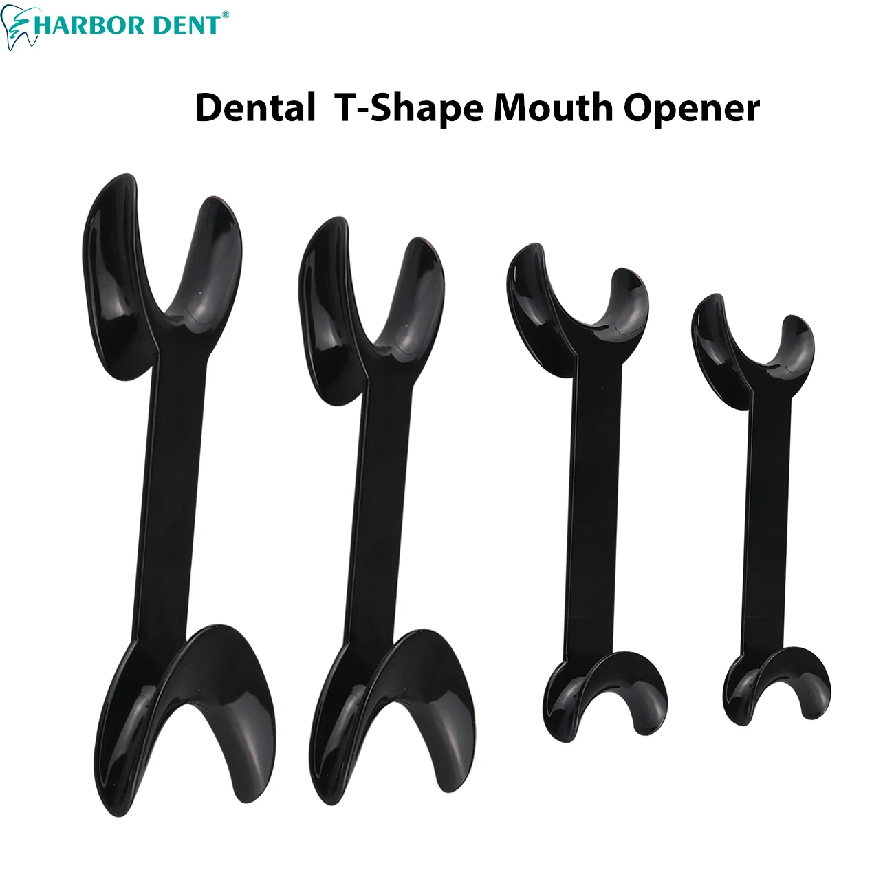 Dental Double Head T-Shape Mouth Opener Cheek Lip Retractor Intraoral Opener Spreader 2 Sizes Teeth Whitening Dentistry Material