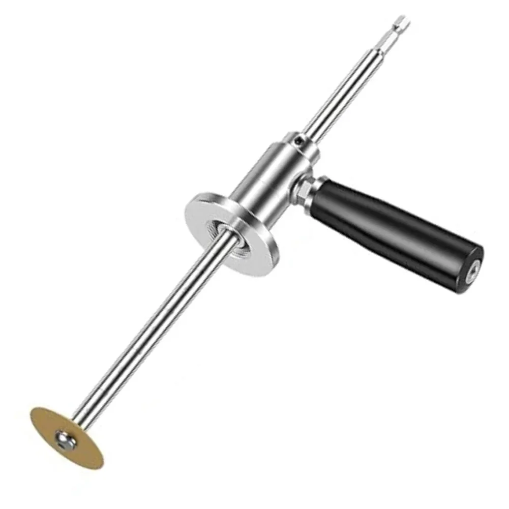 Inside Pipe Cutter for PVC and Glass with Adjustable Cutting Depth up to 7 Inches Stainless Steel Hex Shank Tool