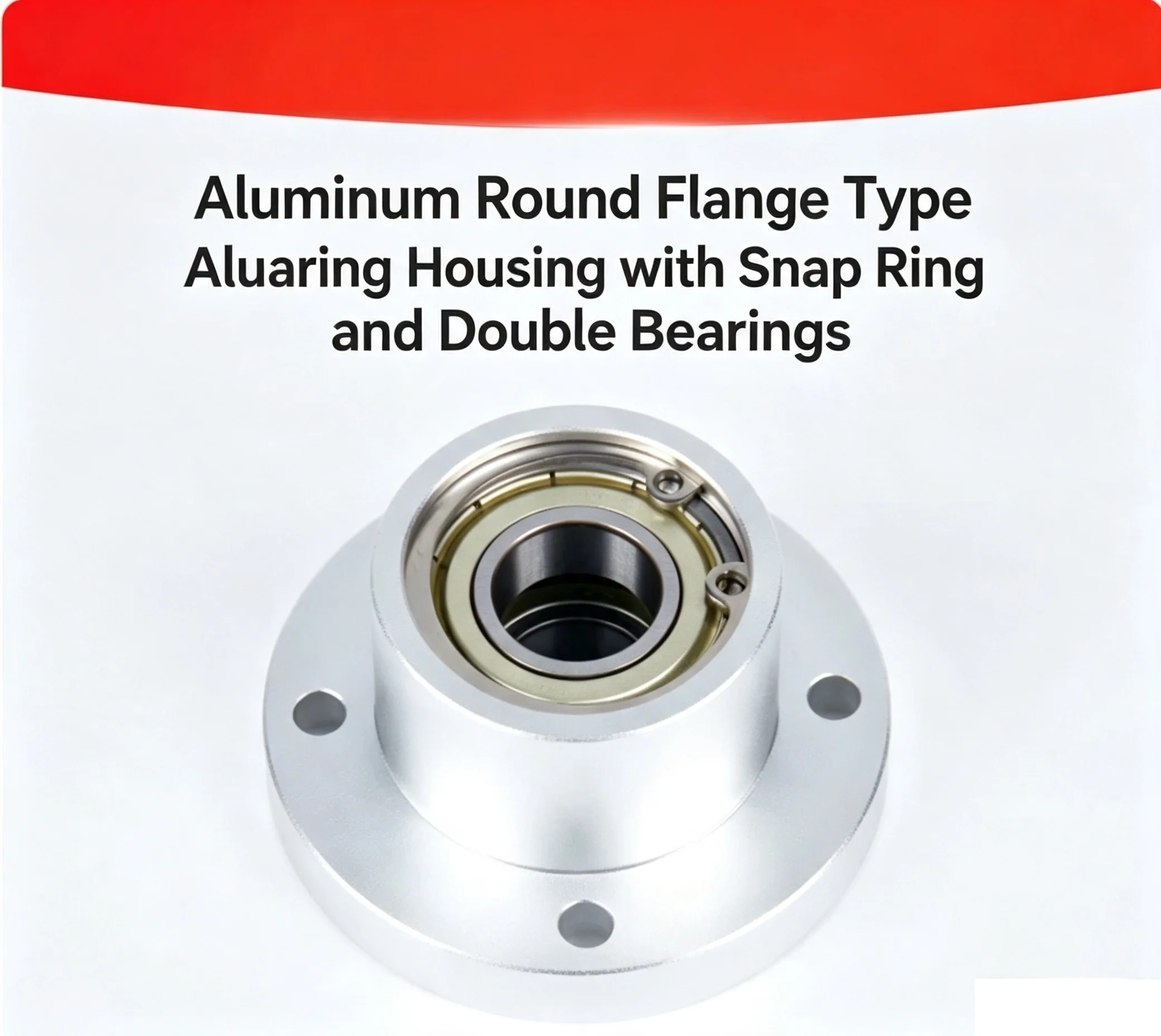 BARB Series  Inside Diameter 5MM~12MM Double Axis Retaining Ring Shaft Bearing Seat Connectors Fitttings