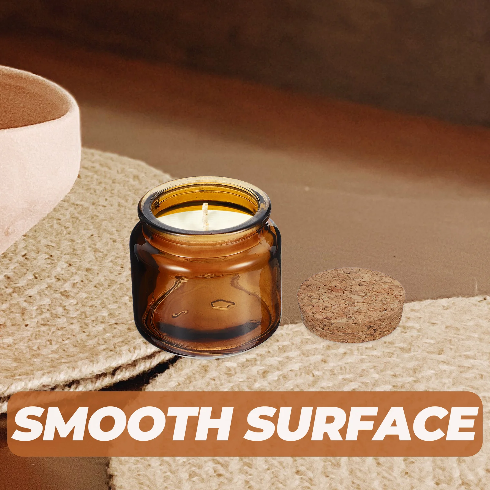 

5Pcs DIY Scented Cups Elegant Glass Containers for Romantic Decor Wedding Gifts Tiny Bottles Small Bottles with Lids