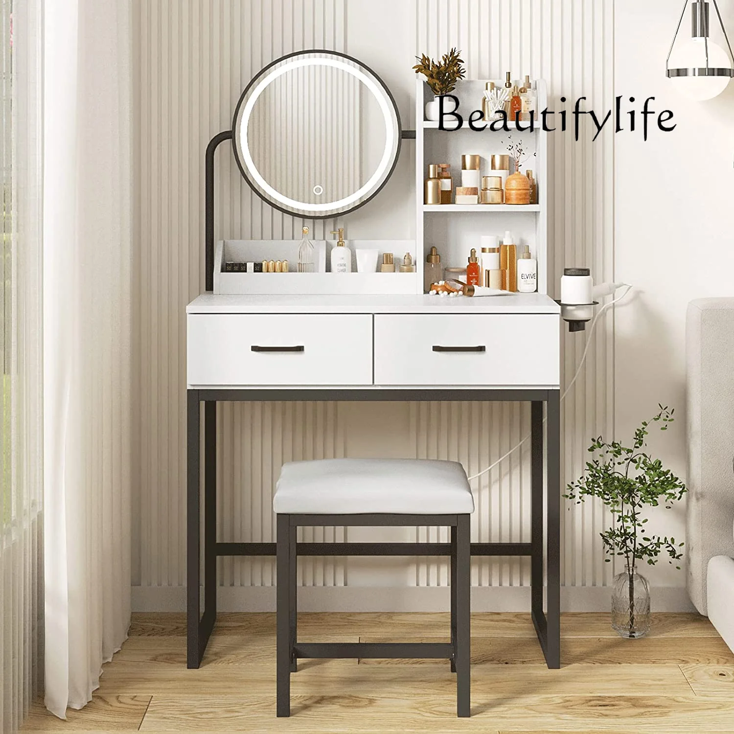 X White Modern Dres… - image