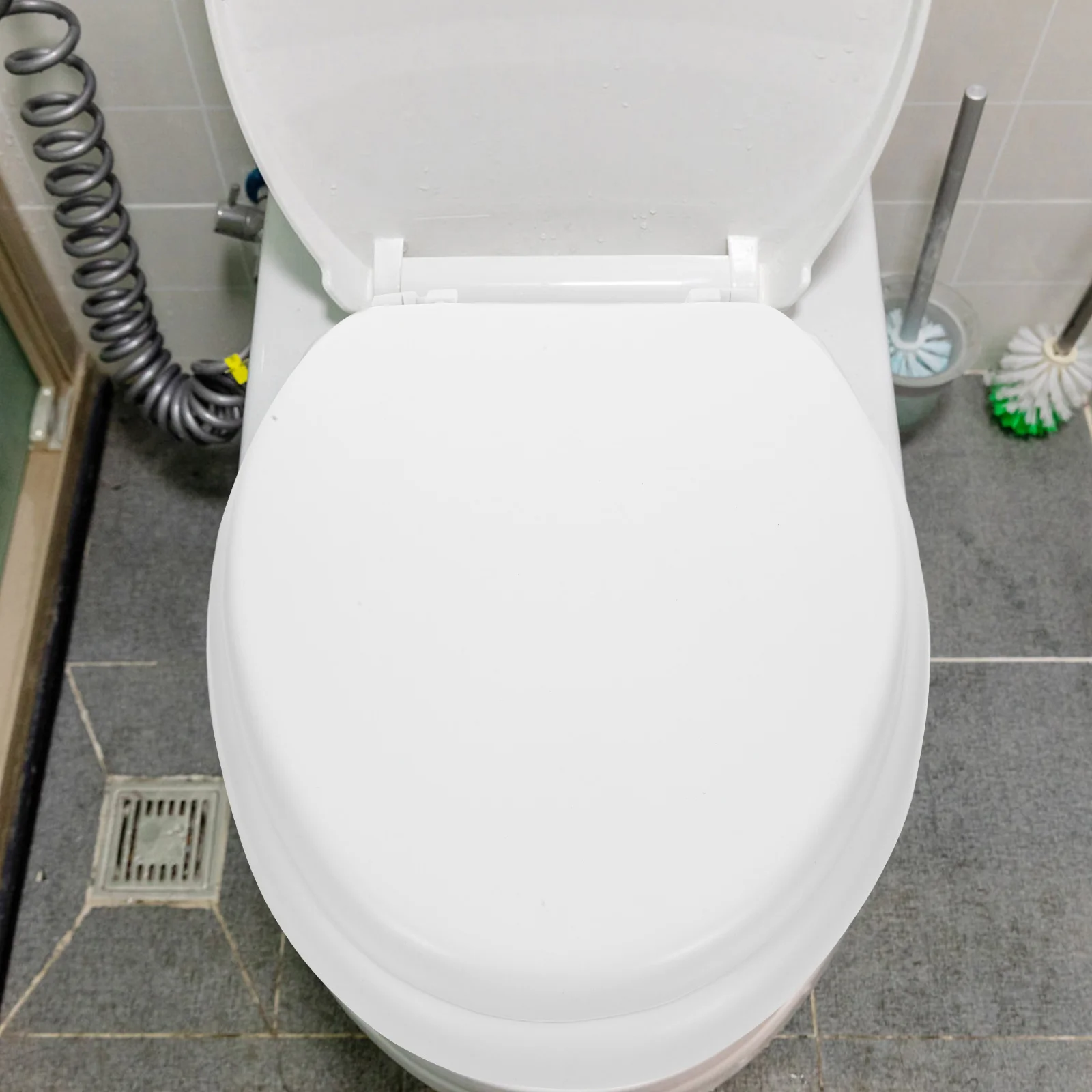 

Foam Toilet Elongated Foam Toilet Seat Soft Cushion Thick Padded Lid Oblong Raised Easy Clean Universal Bathroom Facility