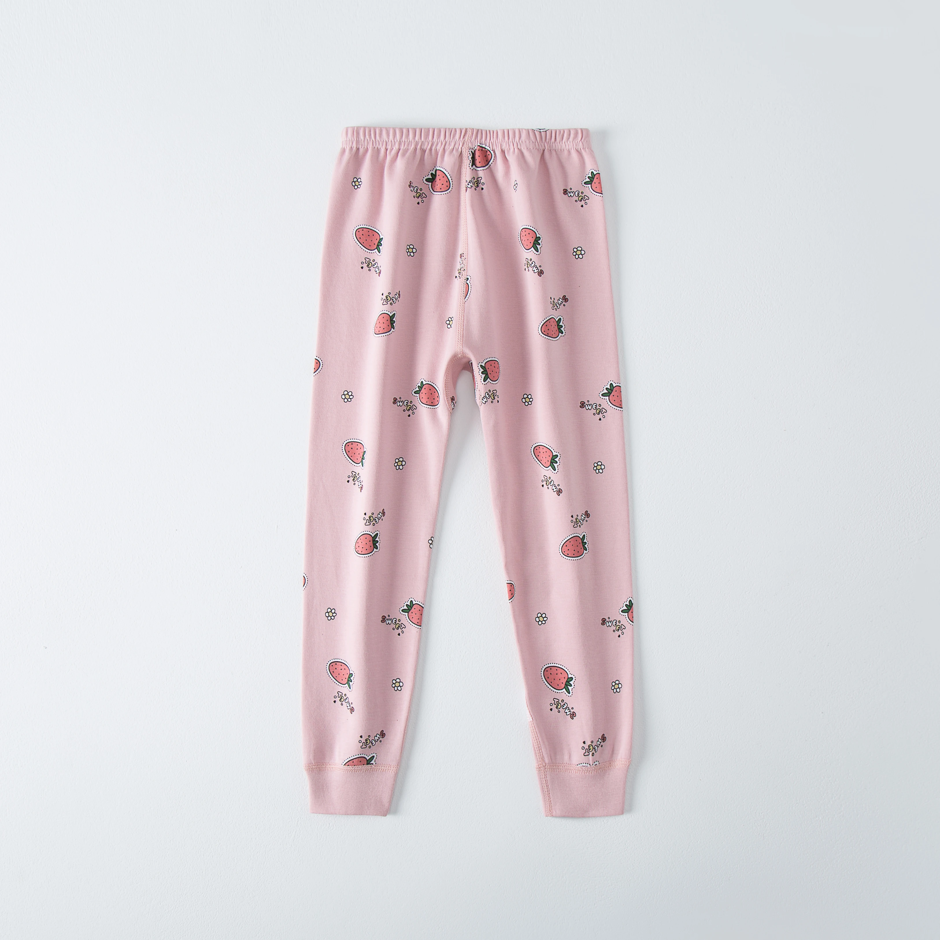 1PCS Children's Girls' Long Johns Class A Pure Cotton Boneless Abraded Leggings for Primary Secondary School Students and Girls