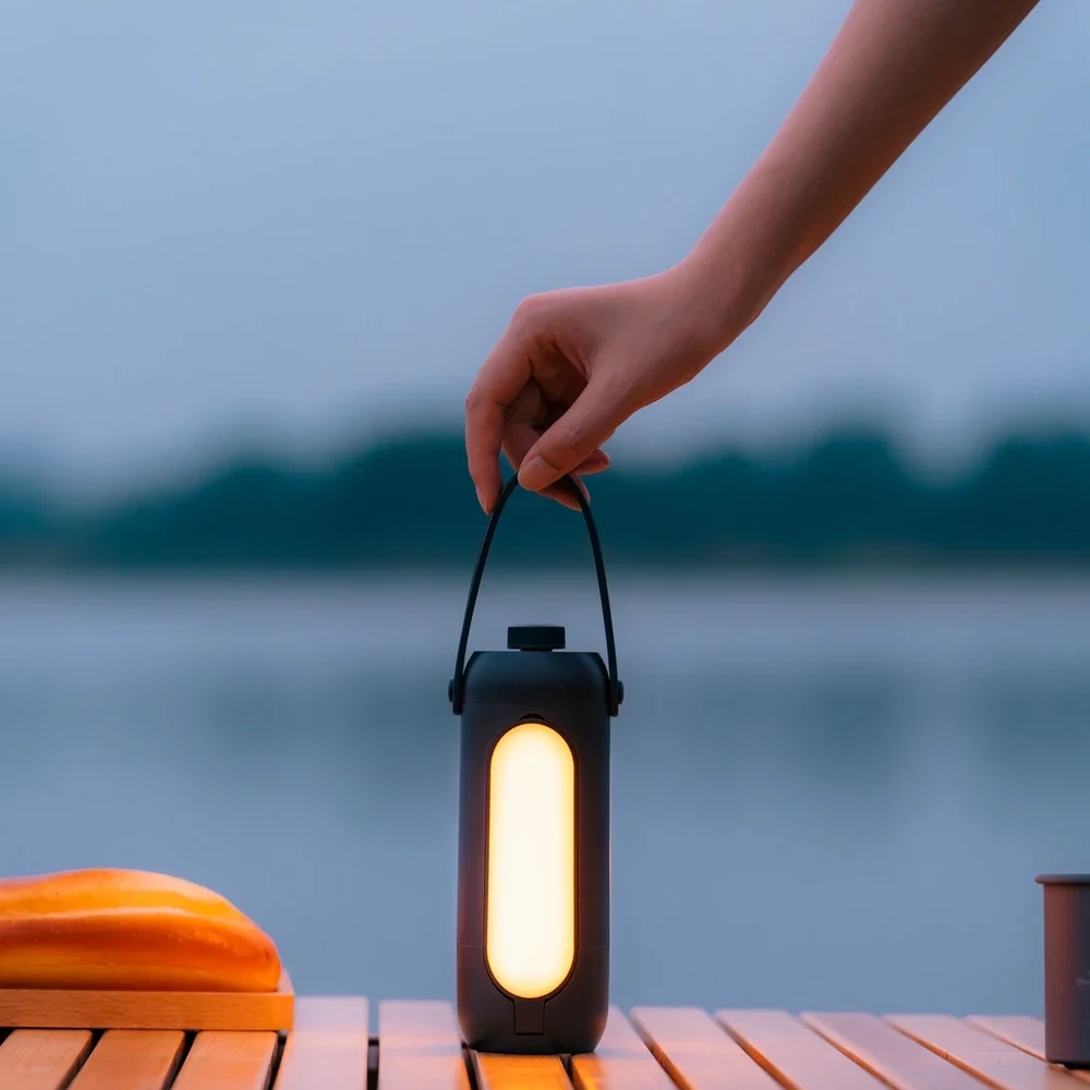 2023 New Product Handheld Hiking Fishing Flashlight Lighting Emergency Led Lantern Outdoor Led Camping Lamp Lights