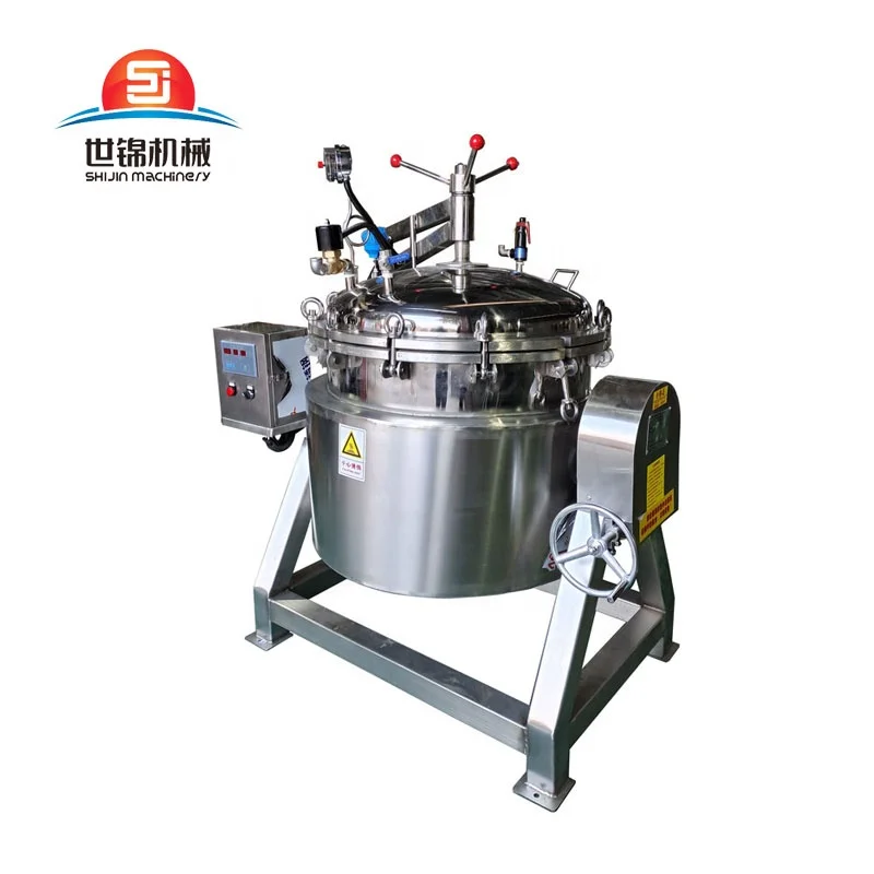 300 liter pressure cooker industrial cooking pot