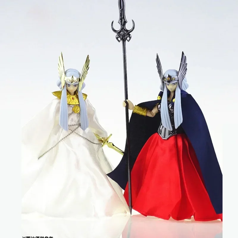 JM.MSTmodel Saint Seiya Myth Cloth EX Polaris Hilda Hiruda 2 Body/Dress White Horse Asgard Knights of the Zodiac Action Figure