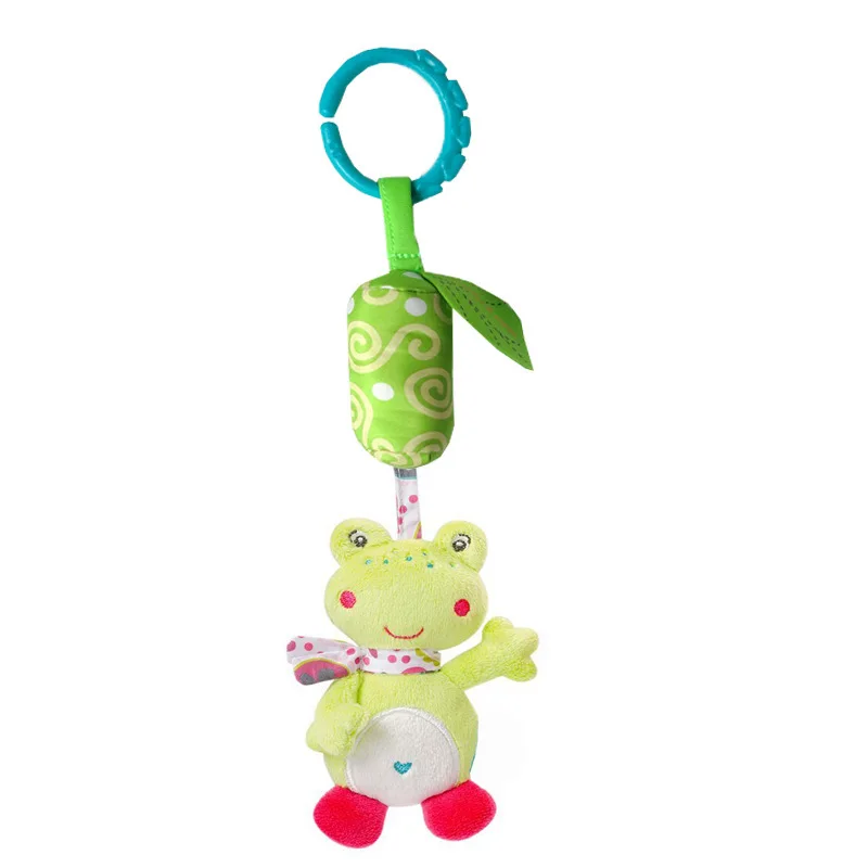Newborn Baby Plush Stroller Toys Baby Rattles Mobiles Cartoon Animal Hanging Bell Educational Baby Toys 0-12 Months Speelgoed