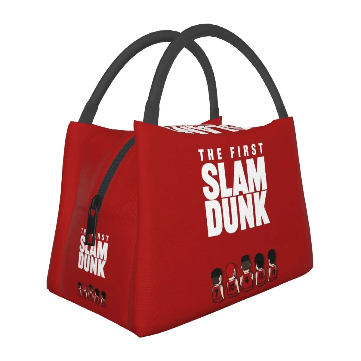 

Баскетбольная аниме S-Slam с уткой, изолированная сумка для обеда, герметичный контейнер для обеда, сумка-холодильник, сумка-тоут, ланч-бокс, сумка для еды для пикника