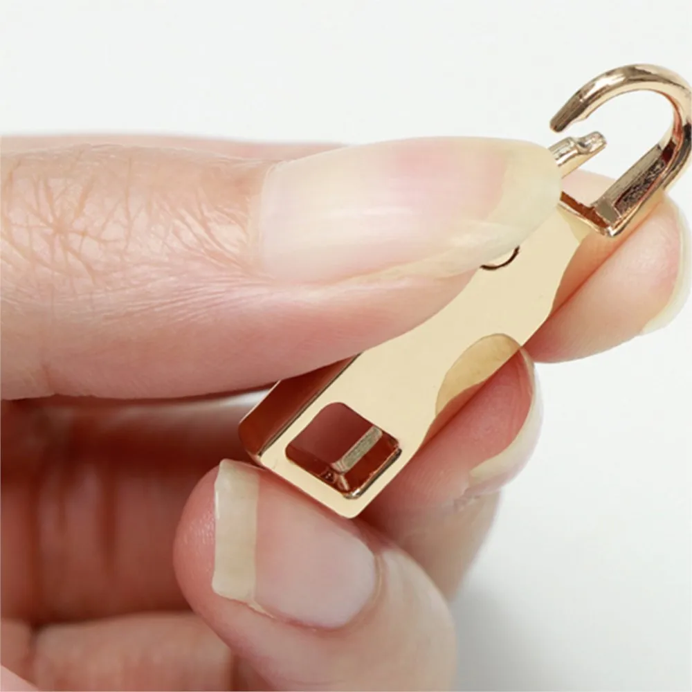 1/3/5/10Pcs Zipper Slider Puller Instant Zipper Repair Kit Replacement Broken Buckle Bag Suitcase Zipper Head For Sewing Craft
