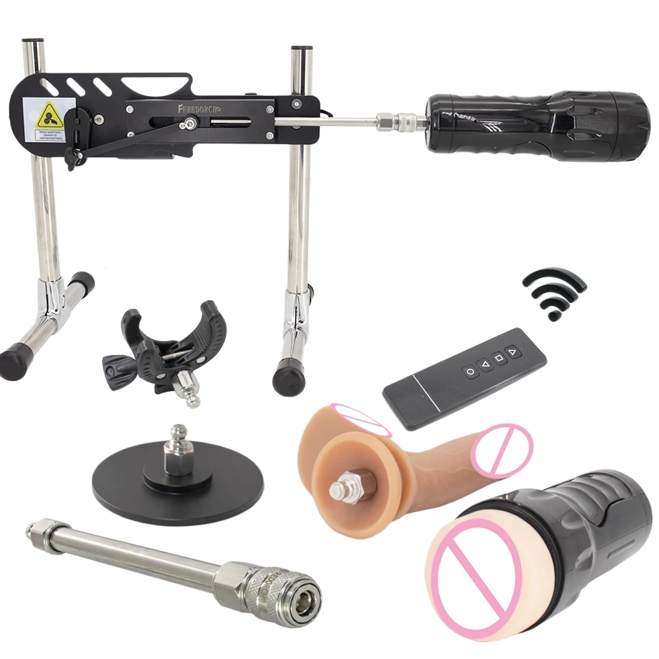 FREDORCH 2026 Upgrade Sex Machine with Prevent Rotation System Sex Toys for Adult Woman Man 3-9cm Strokes 80W Middle Sex Machine