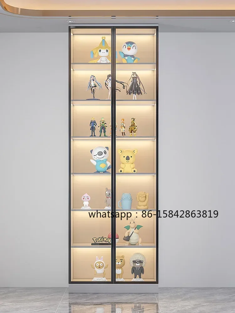 Hand-made Glass Lego Toys Advanced Model Storage Household Gifts Custom Wine Cabinet Living Room