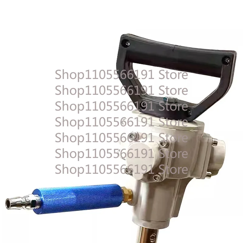 Pneumatic 5-gallon Paint Mixer, Dye and Adhesive Mixer, Portable Stainless Steel 6-8KG Pressure Mixer Feed Mixing