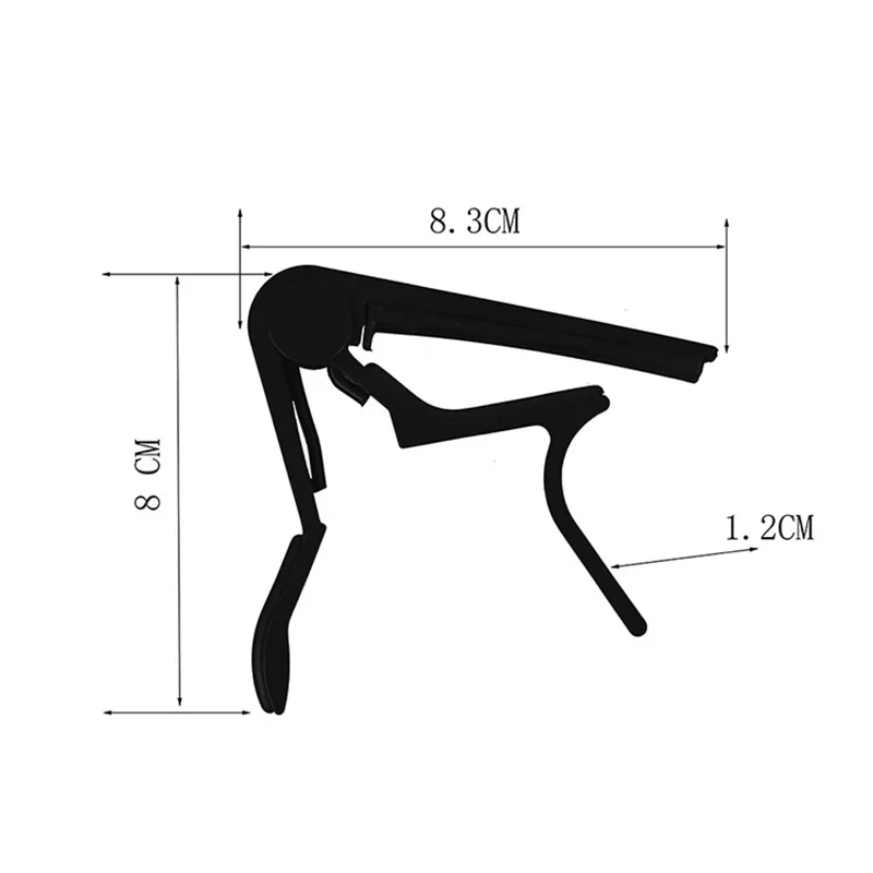 جيتار كابو للجيتار الكهربائي الصوتي الكلاسيكي من سبائك الألومنيوم ضبط المشبك ملحقات الجيتار كابوتراست جيتار