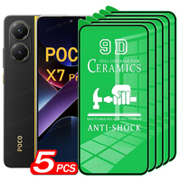 5PCS For POCO X7 Pro Soft Ceramic Film For POCO F6 X6 M6 M4 M3 X3 X4 X5 F5 Pro Screen Protector For POCO M5S C65 C40 F3 F4 GT 5G