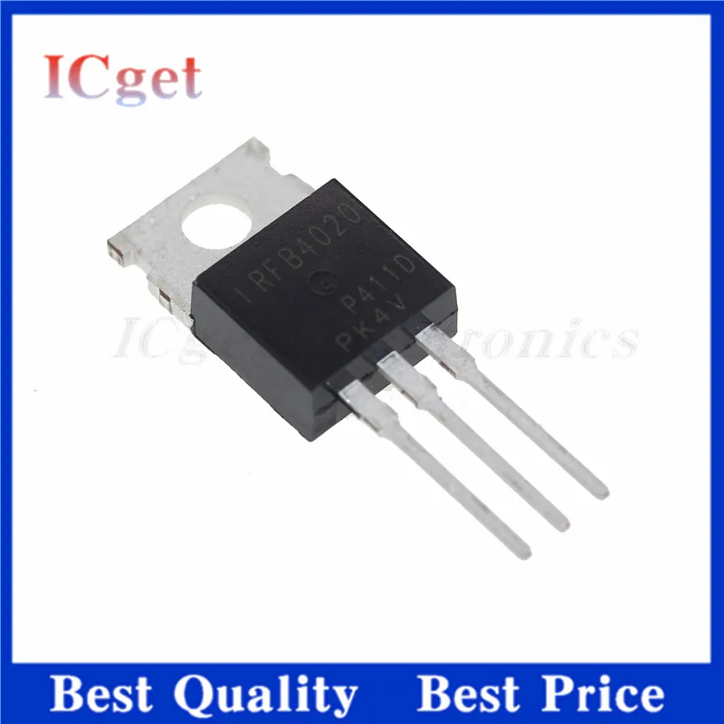 5Pcs New IRFB4020 IRFB4020PBF 200V/18A MOSFET TO-220