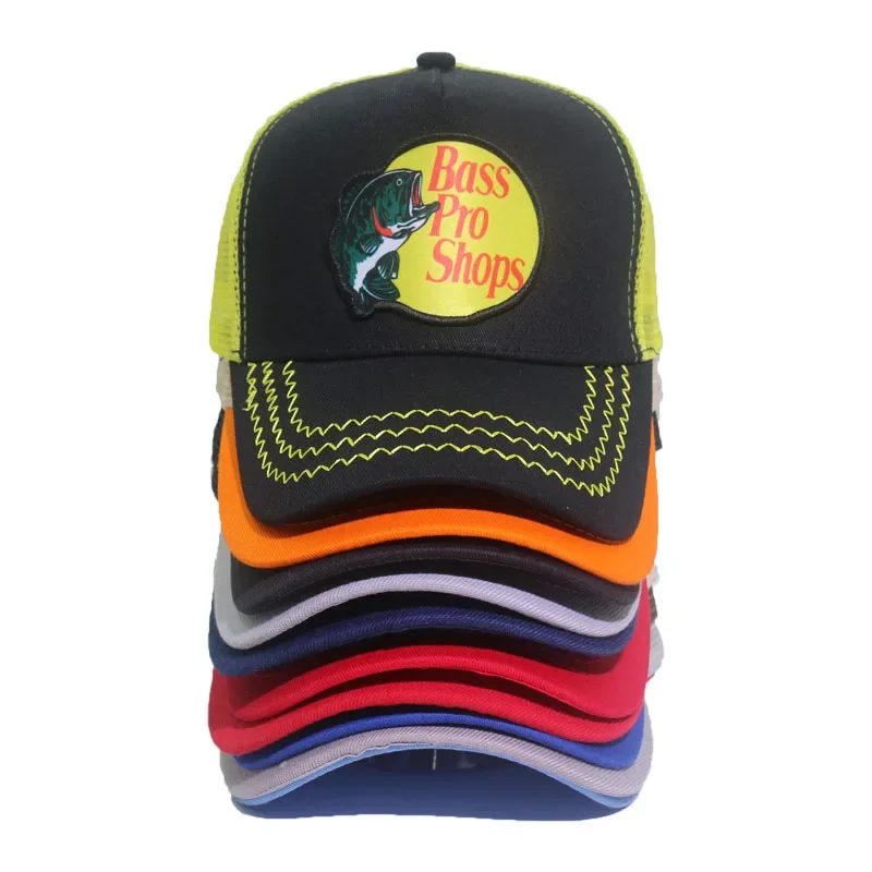 Mode Fisch Trucker Caps Männer lustige Angeln Druck Hut Baseball Cap coole Sommer Unisex Mesh Net Caps – Detail 6