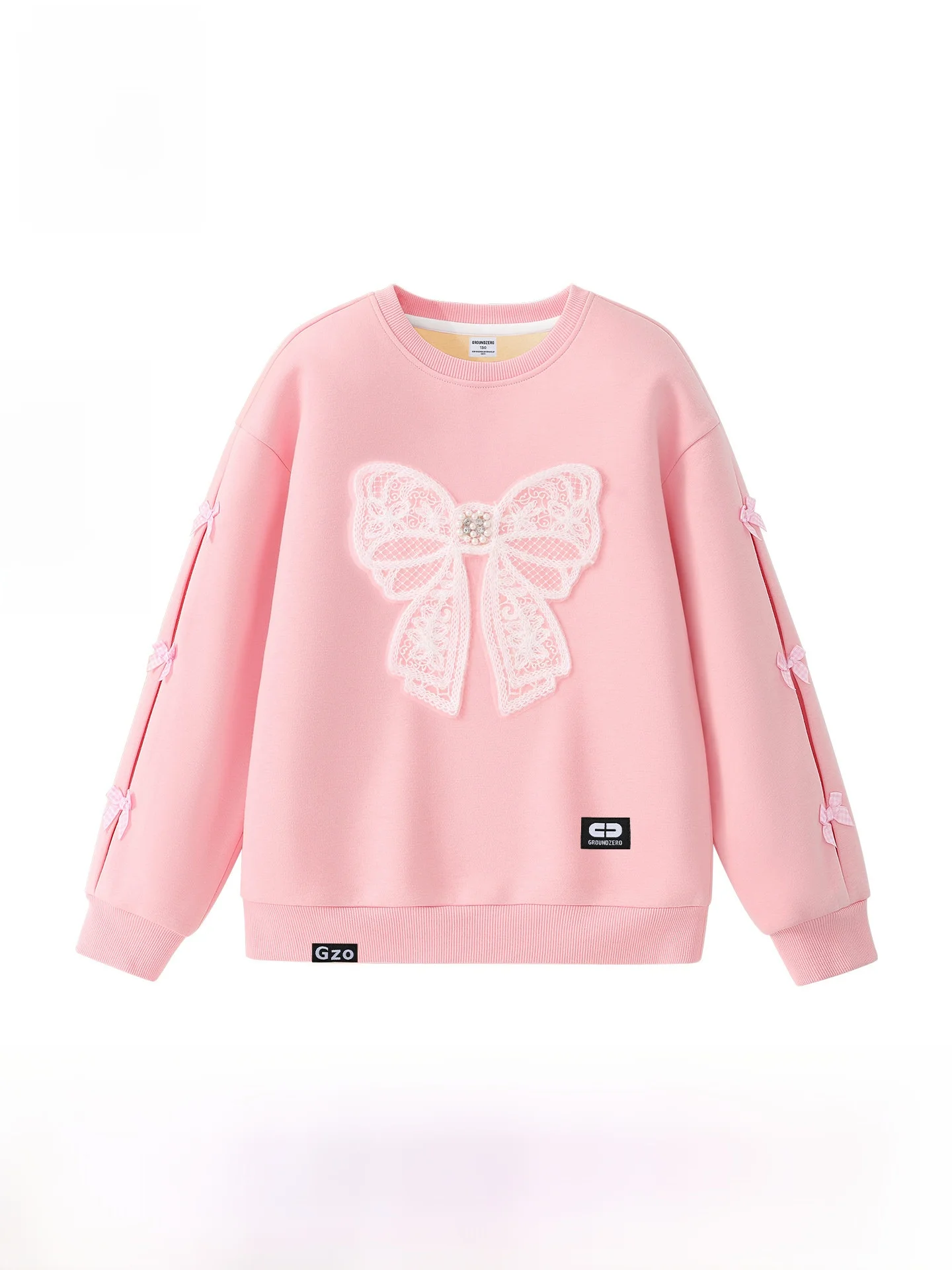 sweat-shirt-a-capuche-en-polaire-epaissi-pour-filles-vetements-d'hiver-decontractes-a-manches-longues-en-melange-coton-polyester-col-rond