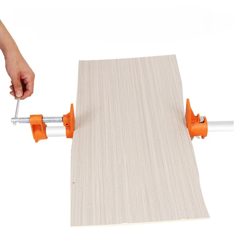 

2PCS/Set 1/2 Inch Pipe Clamps Wood Gluing Pipe Clamp Heavy Duty Woodworking Cast for Woodworking Assembly Cuttings Woodworkers