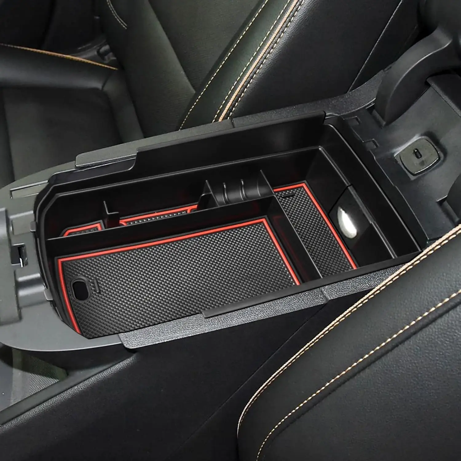 Kptidy Center Console Organizer For GMC Terrain 2018-2023 2024 Car Interior Accessories Console Insert Tray Armrest Storage Box