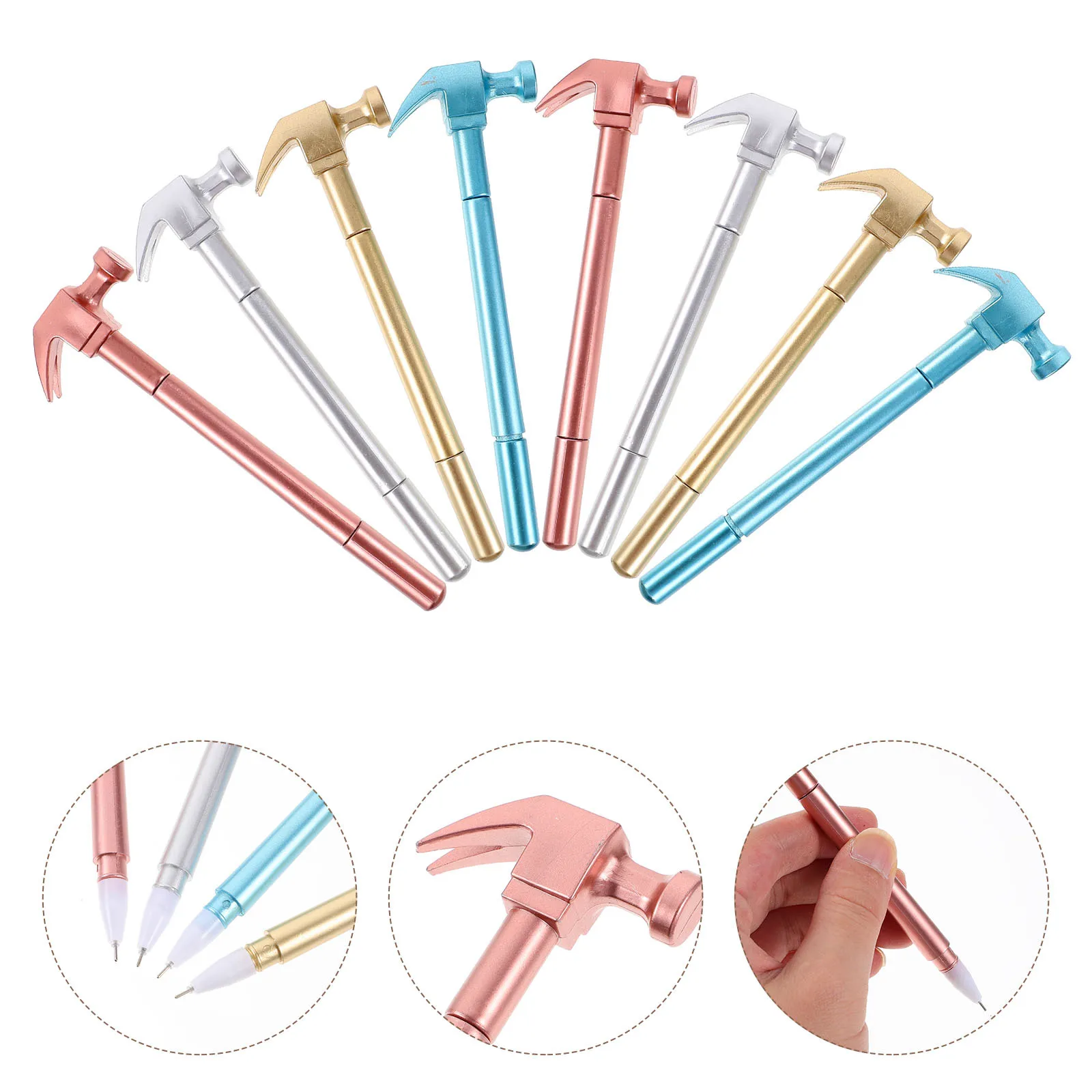 

8 шт., ручки с героями мультфильмов, пластиковые эргономичные нескользящие ручки премиум-класса для письма, канцелярские принадлежности, подарок, строительная тематическая ручка