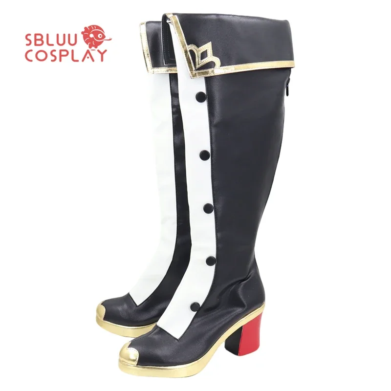 SBluuCosplay Natsume Sakasaki Cosplay Sapatos Botas personalizadas Festa de Halloween