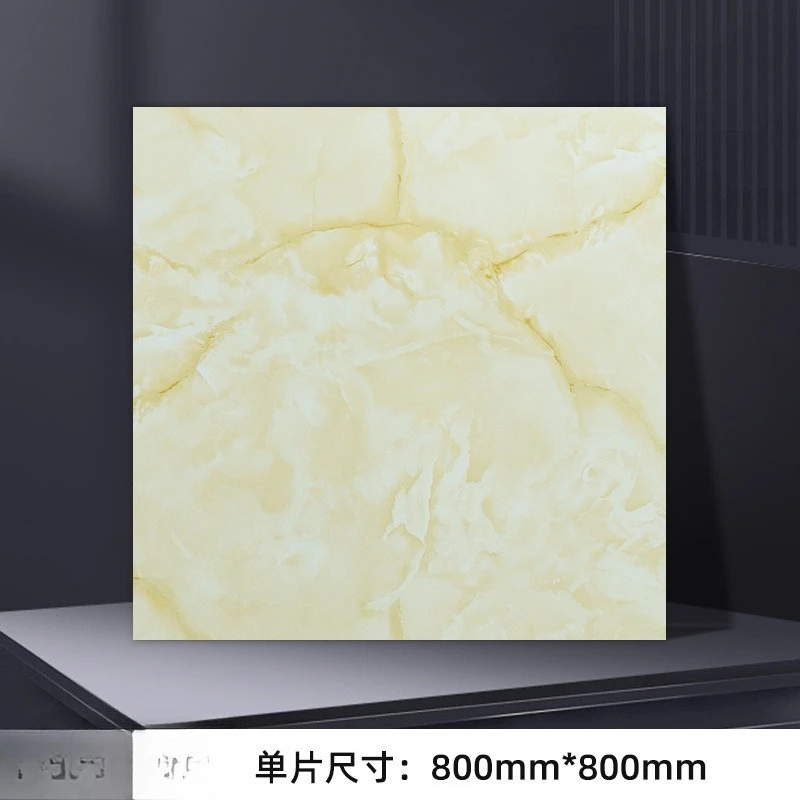 80X80 enlarged size 1.5MM thickened PVC self-adhesive floor sticker household and commercial waterproof and wear-resistant flo