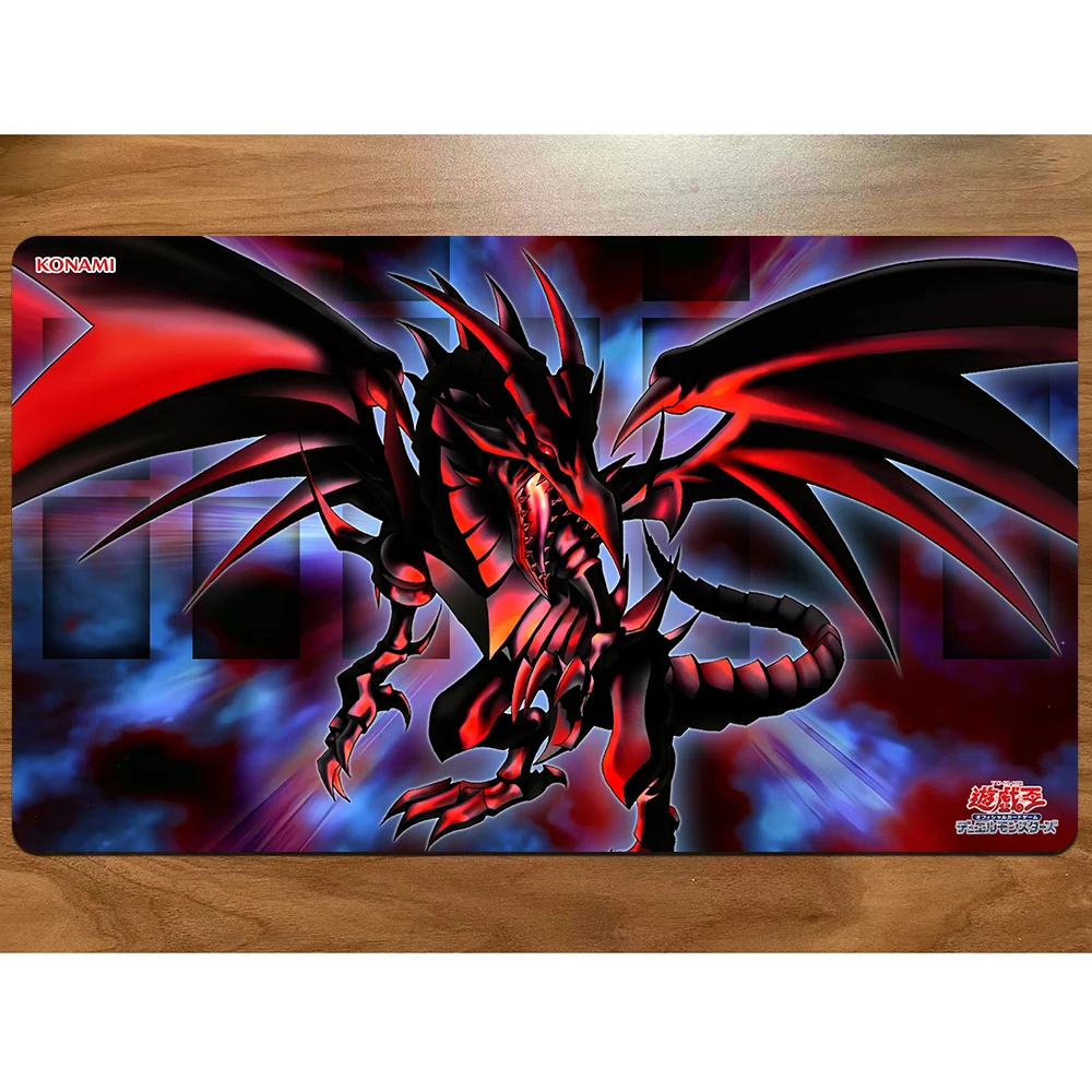 Yu-Gi-Oh Playmat Red-Eyes Black Dragon Card Pad YGO Mat KMC TCG YuGiOh Mat-1